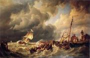 unknow artist Seascape, boats, ships and warships.95 oil painting reproduction
